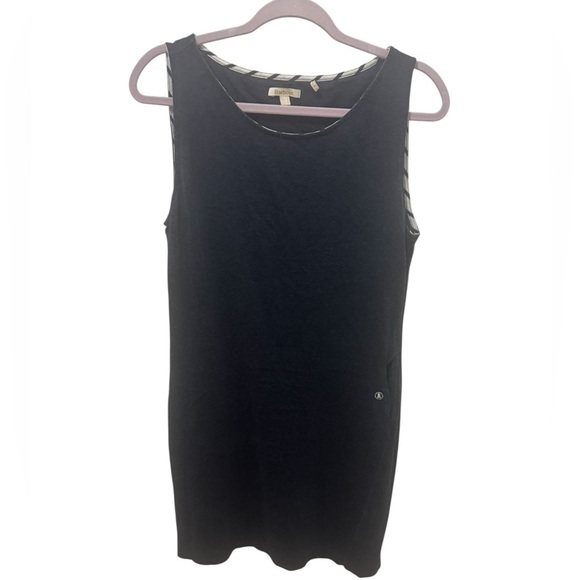 Barbour Dolostone Navy Blue Dress Size 10 - Picture 2 of 5